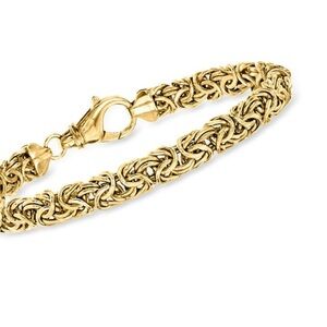 Gold Braided Bracelet